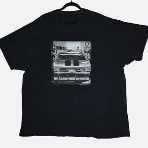 Chevy Chevelle Shirt Mens 3XL Black Graphic‎ Tee Classic Hot Rod Car No Sponsors